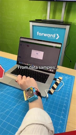 From data samples, to a machine learning model, to a functioning robotic prototype. All with micro:bit, CreateAI and MakeCode! #microbit #makecode #computerscience #teachAI | Forward Education