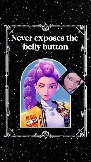 Have you noticed that Rumi never exposes her belly button #celebrity #Rumi #Celine #KPopDemonHunters