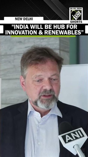 "India will be hub for innovation & renewables...” German Envoy Philipp Ackermann