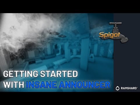 How To Use Insane Announcer | Spigot Tutorial