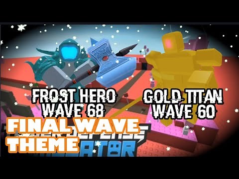 Old Final Wave Theme [1 Hour] || Tower Defense Simulator