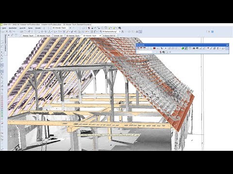 Planen und konstruieren in einer 3D-Punktwolke im SEMA