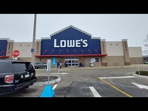 Outlet shopping at Lowes