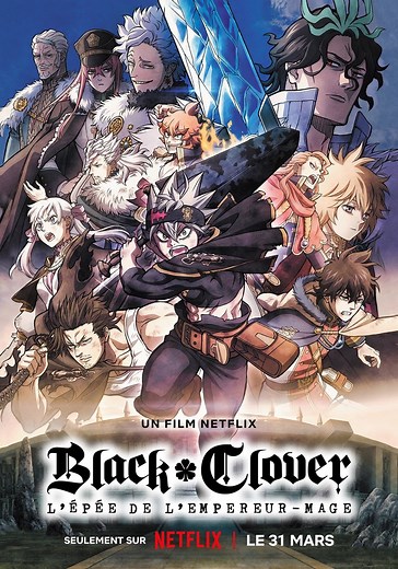 Black Clover : L'épée de l'empereur-mage en streaming