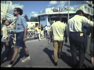 CNE 1971 - People & Midway Lights at Night
