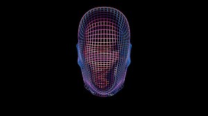 a computer generated image of a person's face
