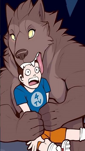 POV: When a Werewolf “Comes Out”… 🐺🌕🌈