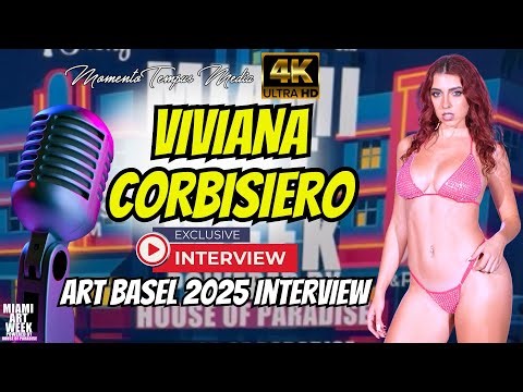 Viviana Corbisiero Model Interview / Art Basel 2025 / House of Paradise / 4K