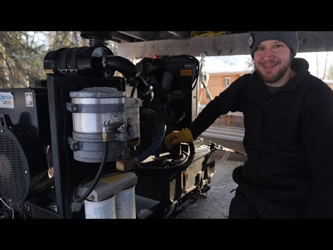 Powering Our Remote Alaskan Homestead with a Cell Tower Generator