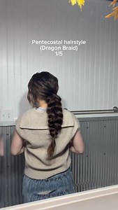 877 reactions · 22 shares | We’re doing a series! 來#pentecostal Using the @hairitagebymindy powder shampoo!! #hair #pentecostalstyle #longhair #hairtutorial #hairstyles #dragonbraid | Casually.caleigh | Facebook