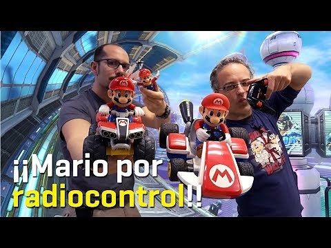 ¡Los juguetes por radio control de Super Mario!