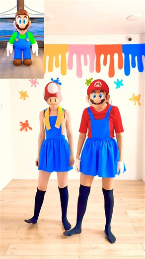 Oh no! What just fell on Toad?! Super Mario Toad Luigi Nintendo #supermario #marioluigi #mario