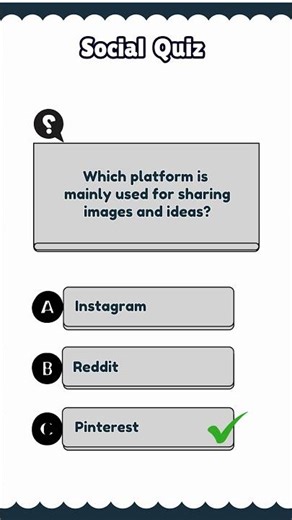 Social Media GK Quiz | TikTok, LinkedIn & Meta 📱🧠 #GKQuiz #QuizShorts #TechGK