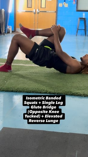 Coach Bruce | Isometric Banded Squats Purpose: • Builds time-under-tension and positional strength • Trains knee stability, hip control, and bracing... | Instagram