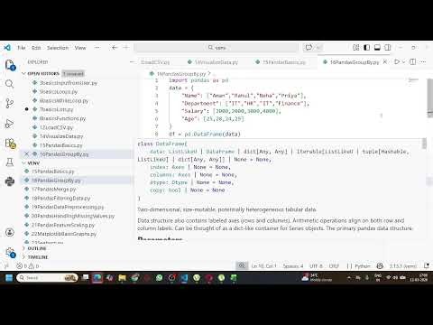 Python Pandas GroupBy Tutorial | Data Manipulation in DataFrame (Beginner to Advanced) | Part 17