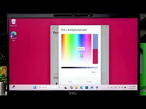 DELL Latitude 7410 – How to Change Wallpaper