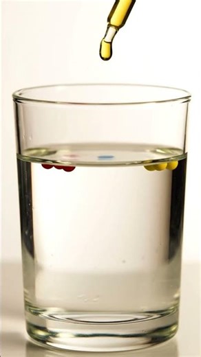 Water Drops Make a Colorful Sparkle! ✨🌈