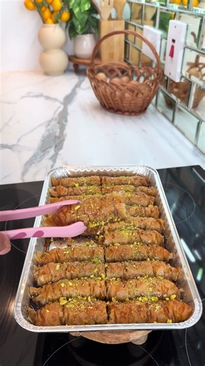طرز تهیه باقلوا برمه خوشمزه و آسان