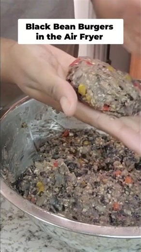 Making the BEST Black Bean Burger From Scratch! 🍔🔥