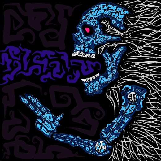 EmptySoulPrime on Instagram: "Bringer of the light...🕯️💀🕯️ @transient_labs #ᴅɪɢɪᴛᴀʟᴅʀᴀᴡɪɴɢ #artdaily #artdailydose #artdailycollective #gif #animationart #animationartwork #emptysoulprime"