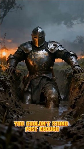 How knights drowned in their own armor