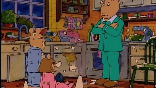Arthur - S02E15 - Grandma Thora Appreciation Day - Fern's Slumber Party (April 10, 1998)