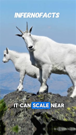 This Goat doesn’t follow ￼gravity 🐐