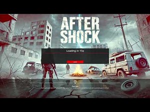 Aftershock Dayz loading screen and main menu