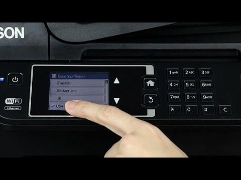 Epson WorkForce WF-2660 | How to Set Up Your Printer