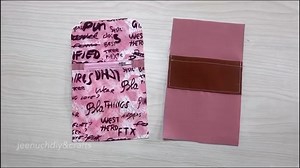 How to make a coin purse | Jeenuchdiy&craft