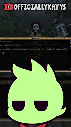 I Just Got Robbed by The Nicest Bandit in #morrowind