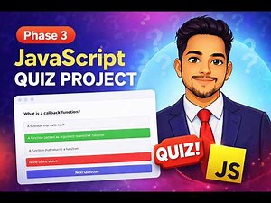 JavaScript Quiz Project 🔥 | Phase 3 Complete Guide 💻 | NightMare Broadcast