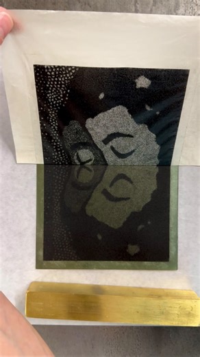 Daniel Etigson on Instagram: "Watch Propeller Art Gallery and Open Studio member Daniel Etigson (@etigson) in action as he prints an edition of photopolymer gravure prints on washi at Open Studio (@openstudio_toronto ). Photopolymer gravure, also called digital etching, beautifully captures deep blacks and delicate tonal nuances. The vibrant red sheets are Mitsumata Iron Oxide Pink, while the opalescent ones are Inshu Gampi, and both are available at the Japanese Paper Place (@thejppofficial). T