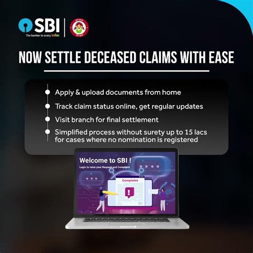Deceased Claim Settlement process is smoother and more accessible with just a few steps.