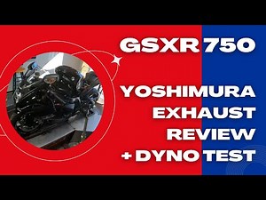 GSXR 750 Comes in with Full Yoshimura Exhaust To Make BIG Gains on the Dyno w/ GSXR 750 ECU FLASH
