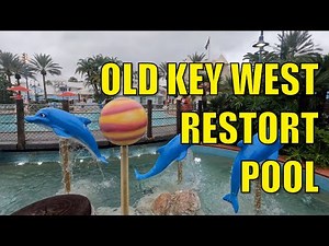 Old Key West DVC Resort Full Walkthrough Pool Tour