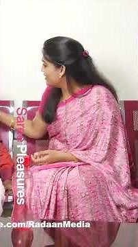196: Hot Aunty | Silky Satin Saree | Tamil Serial Actress hot | Chubby Tamil Aunty Series - 2