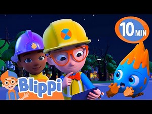 Building the Ultimate Playground | Blippi’s Clubhouse Begins! | Kids Cartoons | Party Playtime!