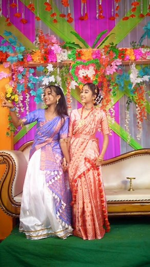 579K views · 18K reactions | Ma ta dhale dhale❤️ Thank you❤️:-@mrratul_13 @asb_studio27 ❤️ #biya #assamesegirls❤️ #tulonibiya #sisters❤️ #instagood #viralvideos #explorepage #share #instareel #comment #viralvideos #viral | Purnima Borah | Facebook