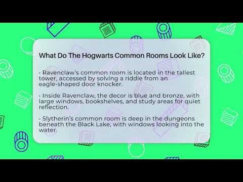 What Do The Hogwarts Common Rooms Look Like? - The Wizarding Realm