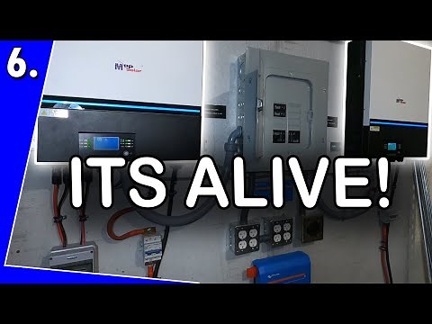 Configuring The Inverters For Split-Phase Operation.