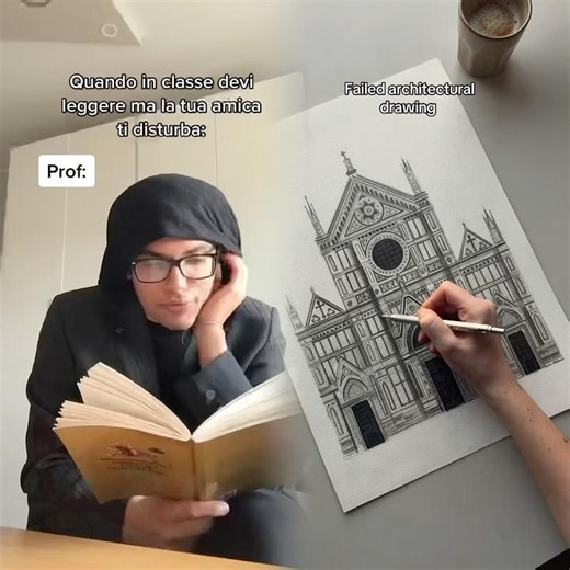 When You Have to Read in Class but Your Friend Disturbs You - Kiro Ebra