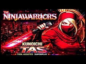 【TAS】THE NINJA WARRIORS (SNES \\ 1994) - KUNOICHI