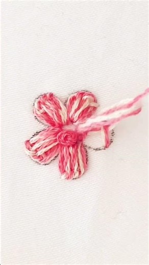 🔥🔅🍂✨🔥Flower Hand Embroidery🔥🔥#trending #embroidery #shorts #shortsfeed #youtubeshorts #trend