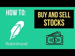 How To Buy And Sell Stocks On Robinhood (Beginners Tutorial)
