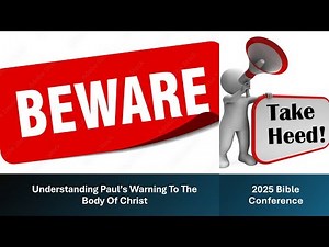 5) Take Heed: Unpacking Paul’s Negative One-Anothering Statements (Des Strydom)