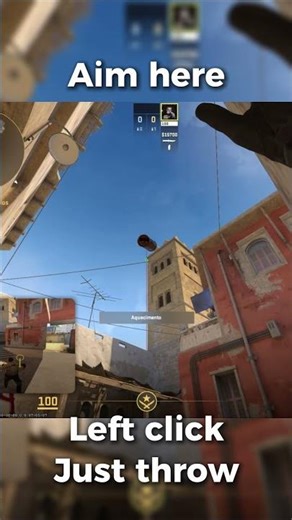3 Mirage B Site Smokes From 1 Spot (CS2)