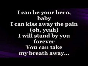 HERO (Lyrics) - ENRIQUE IGLESIAS