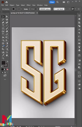 Design Professional Logo Letters and Monograms with Adobe Illustrator