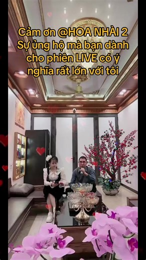 HOA NHÀI 2, cảm ơn bạn vì đã đặc biệt ủng hộ phiên LIVE của tôi! Tôi sẽ tiếp tục sáng tạo nội dung LIVE hay hơn!@HOA NHÀI 2 #tiktoklive #livehighlights #livegift #balloongiftbox #hộpquàbóngbay